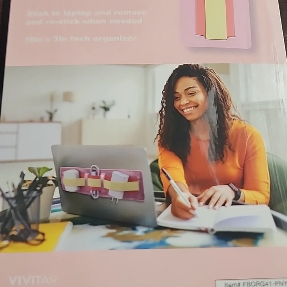 Pink Laptop Organizer